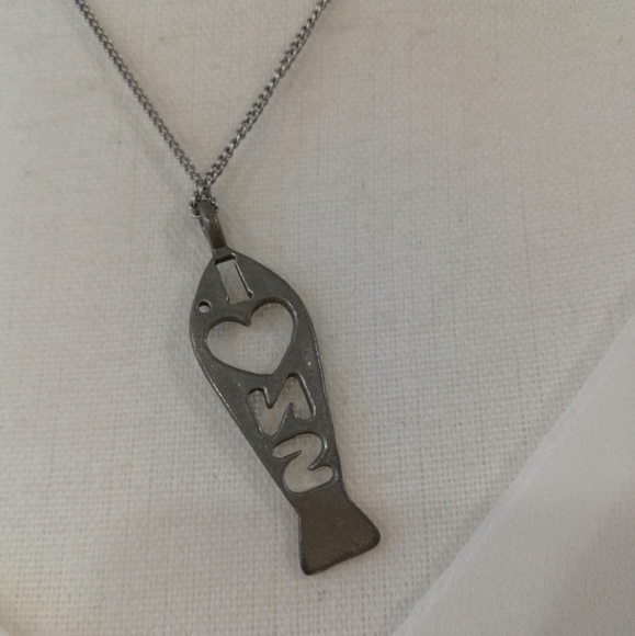 Other - I Heart NS Nova Scotia Fish Souvenir Necklace